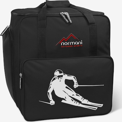 normani Sporttasche 'Alpine Depo' in schwarz / weiß, Produktansicht