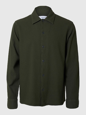 SELECTED HOMME Comfort fit Overhemd in Groen