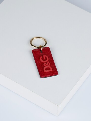 Portachiavi 'Dolce & Gabbana Keyholder' di DOLCE & GABBANA in rosso