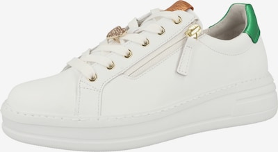 GABOR Sneaker in grün / weiß, Produktansicht