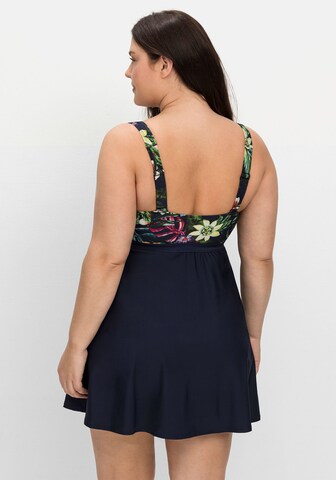 SHEEGO Bustier Tankini in Blau