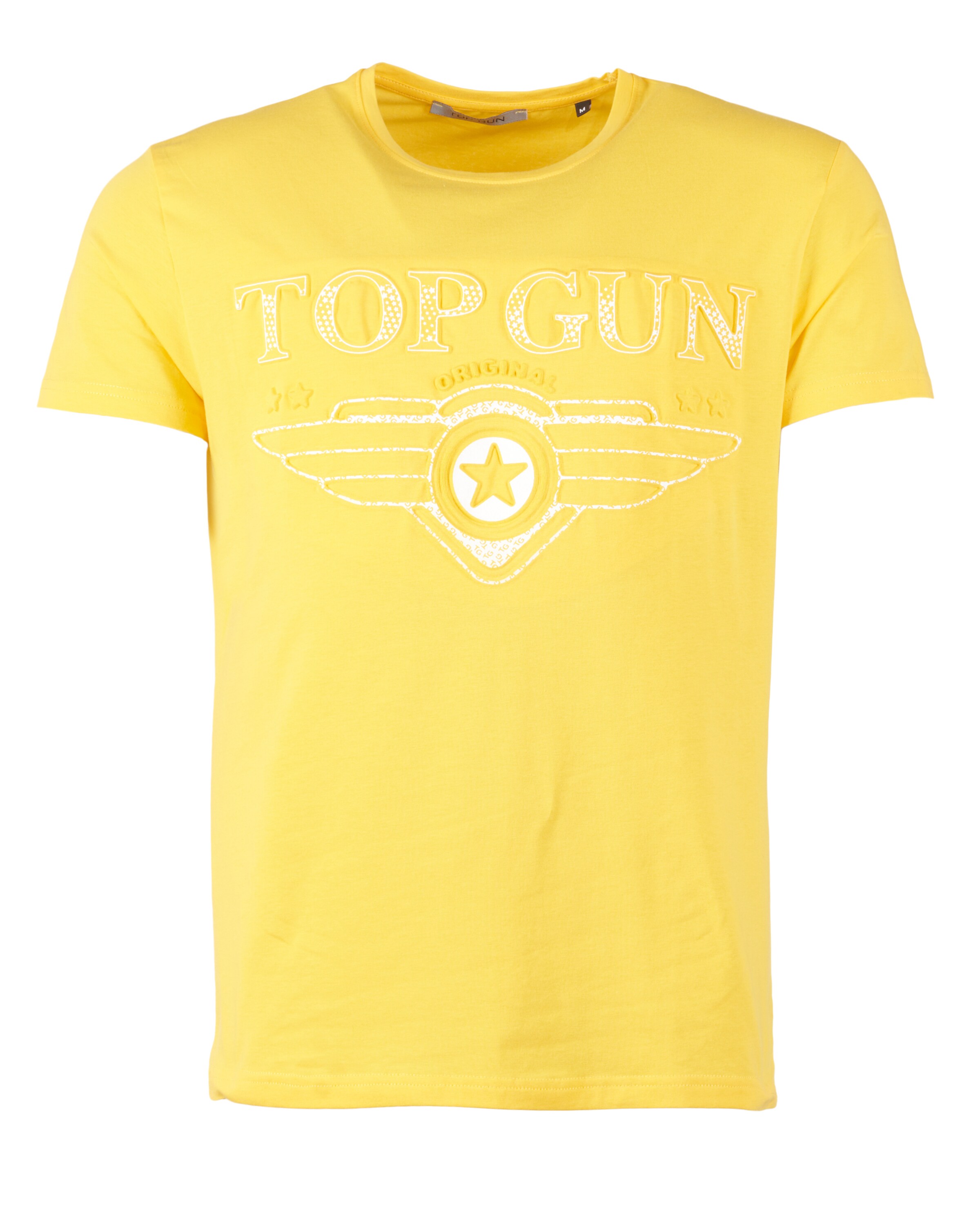 TOP GUN Shirt in Yellow: front