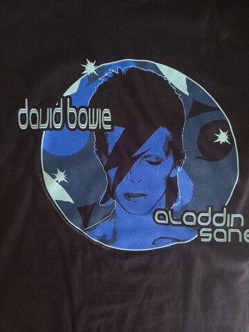 Rockshirts Koszulka 'David Bowie  T-Shirt' w kolorze czarny
