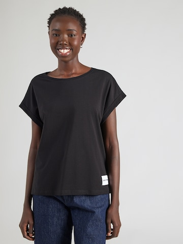 Smith&Soul - Camisa oversized em preto: frente