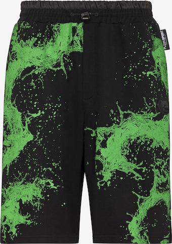 Loosefit Pantaloni sportivi 'Splash Extreme' di Plein Sport in nero: frontale