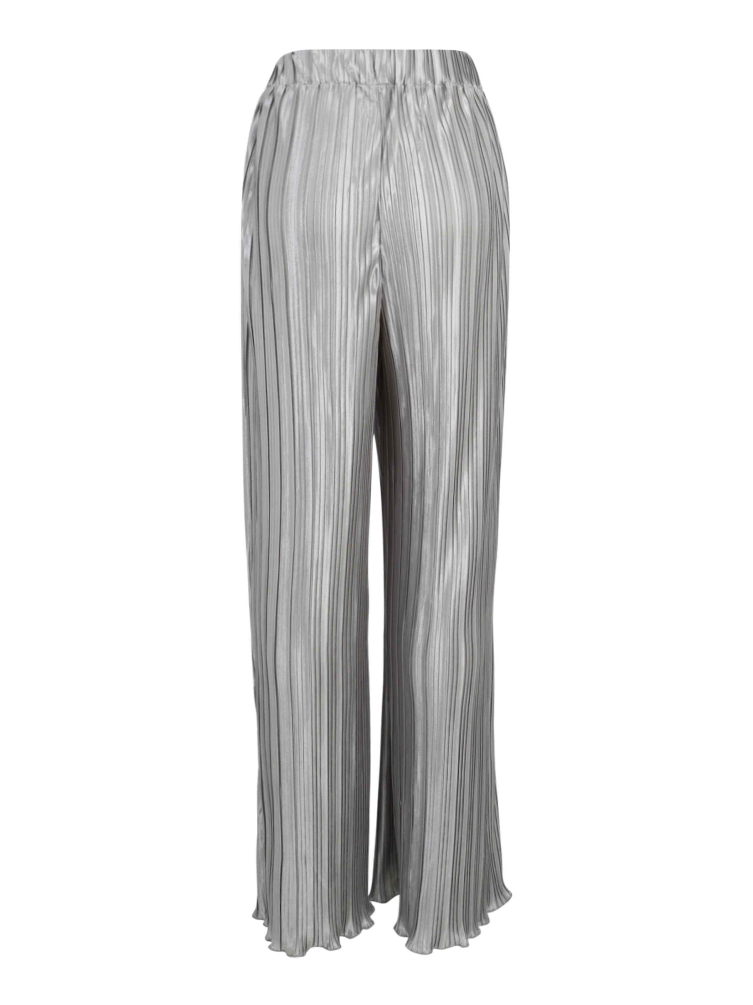 YAS Tall Wide leg Παντελόνι 'YASSTORMA' σε ασημί