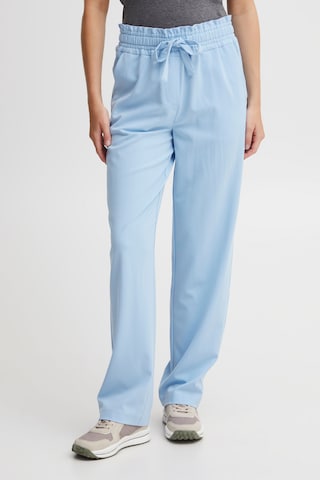 Oxmo Regular Pants 'Oxdania' in Blue: front