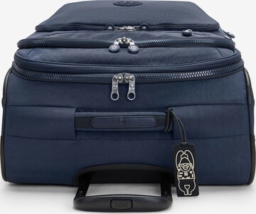 Trolley 'Youri' di KIPLING in blu