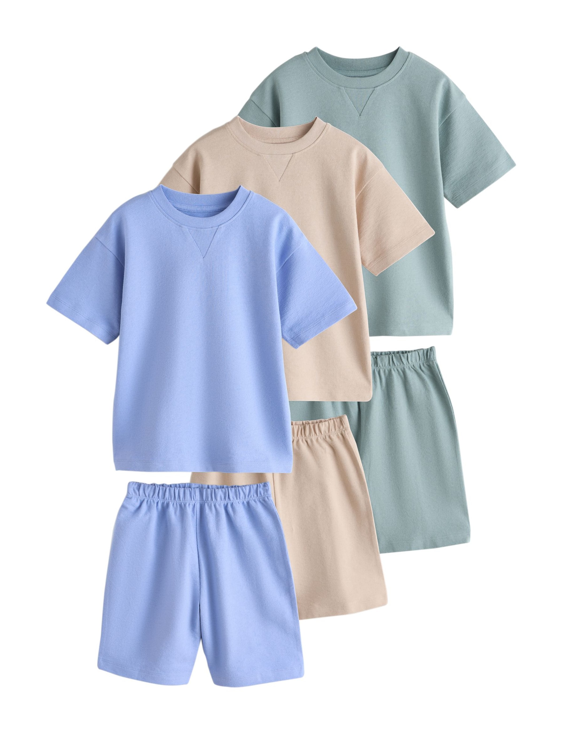 Next Schlafanzug in Beige: Vorderseite