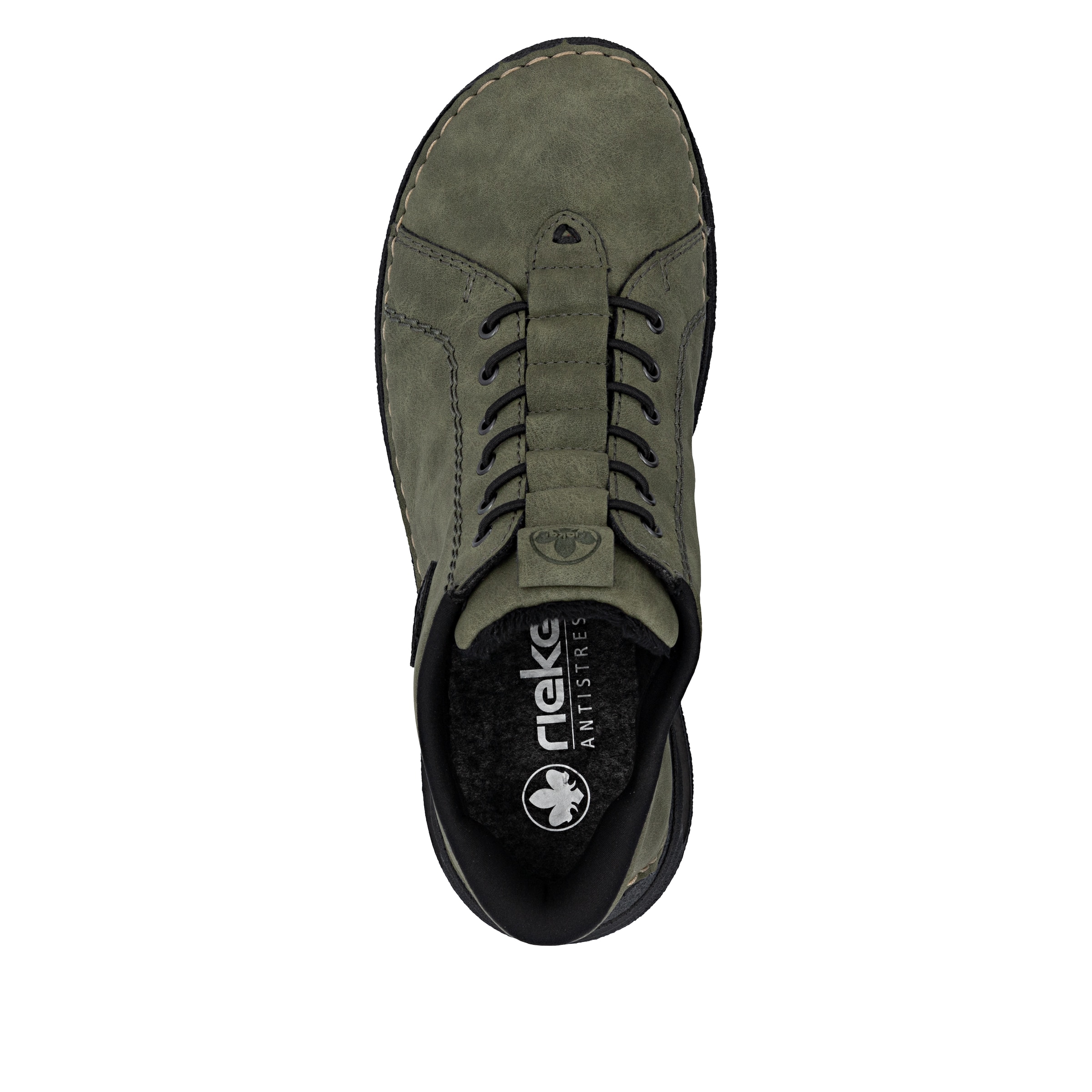 Bottines à lacets Rieker en vert