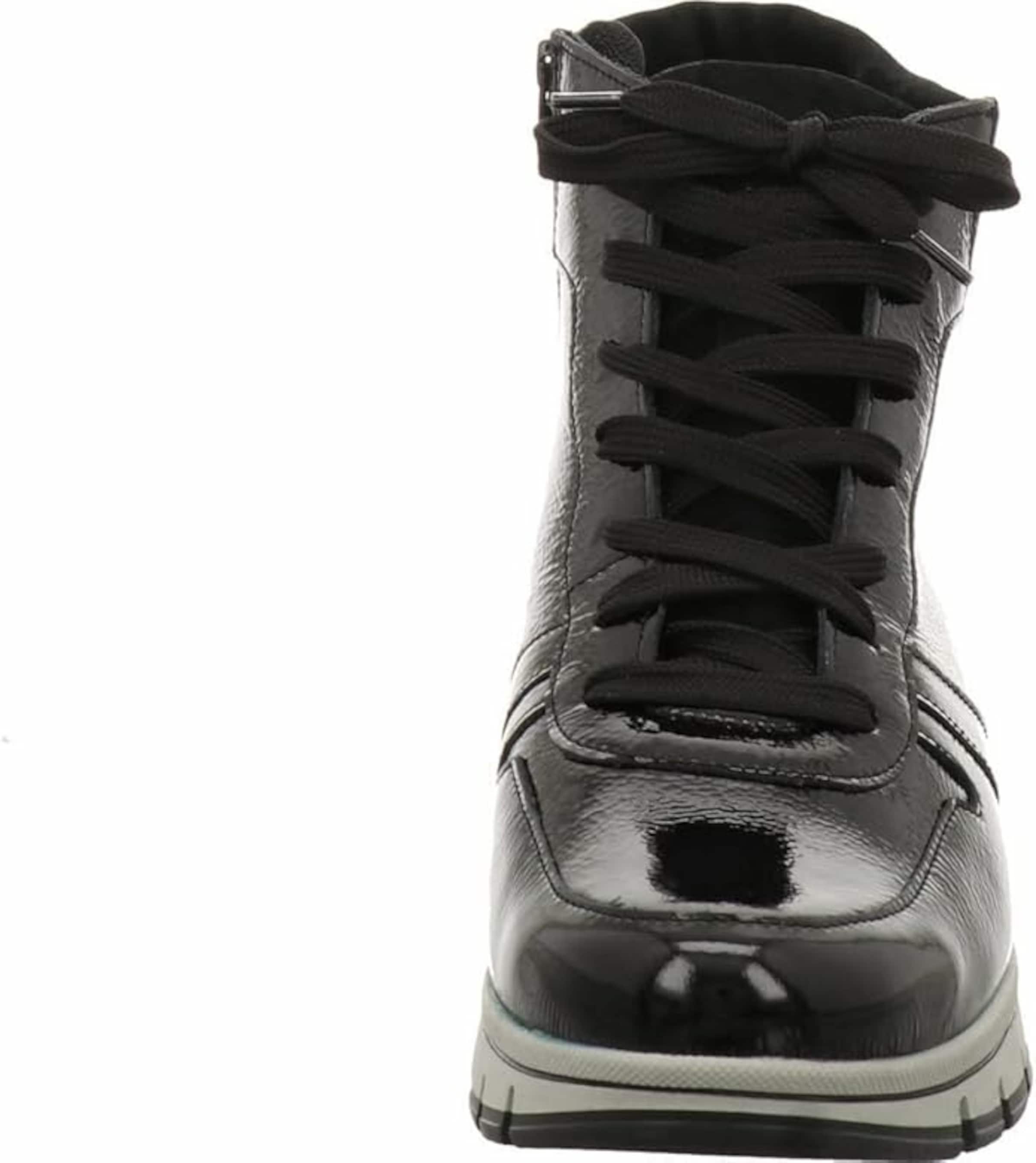 MEPHISTO Lace-Up Boots in Black