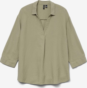 Camicia da donna 'VMLinn' di VERO MODA in verde: frontale
