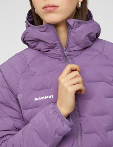 MAMMUT Outdoor Jacket in Purple