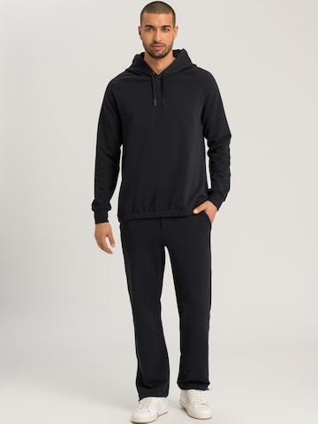 Hanro Regular Sweatpants ' Basic Living ' in Schwarz