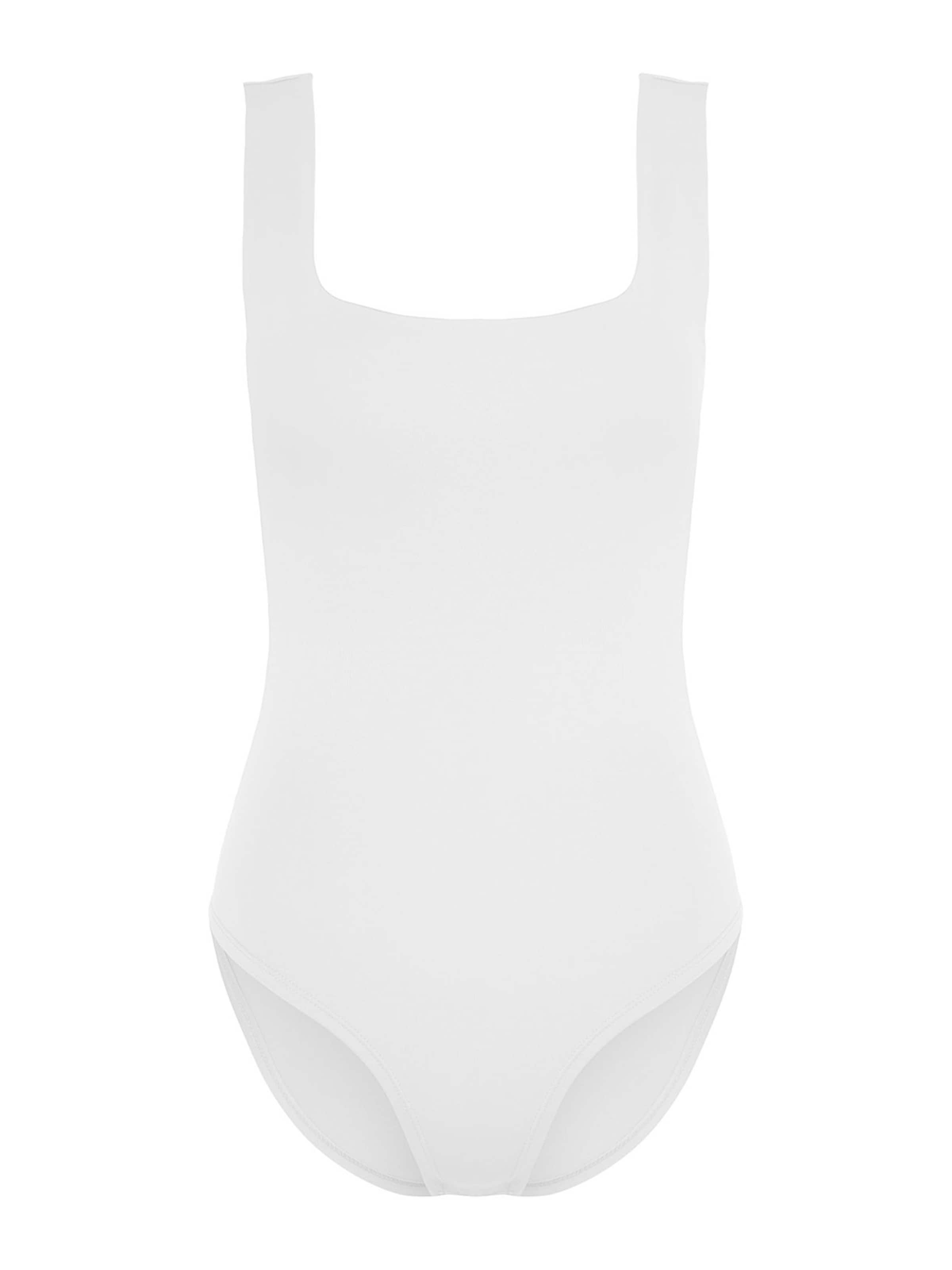 Trendyol Боди-футболка в Белый: спереди