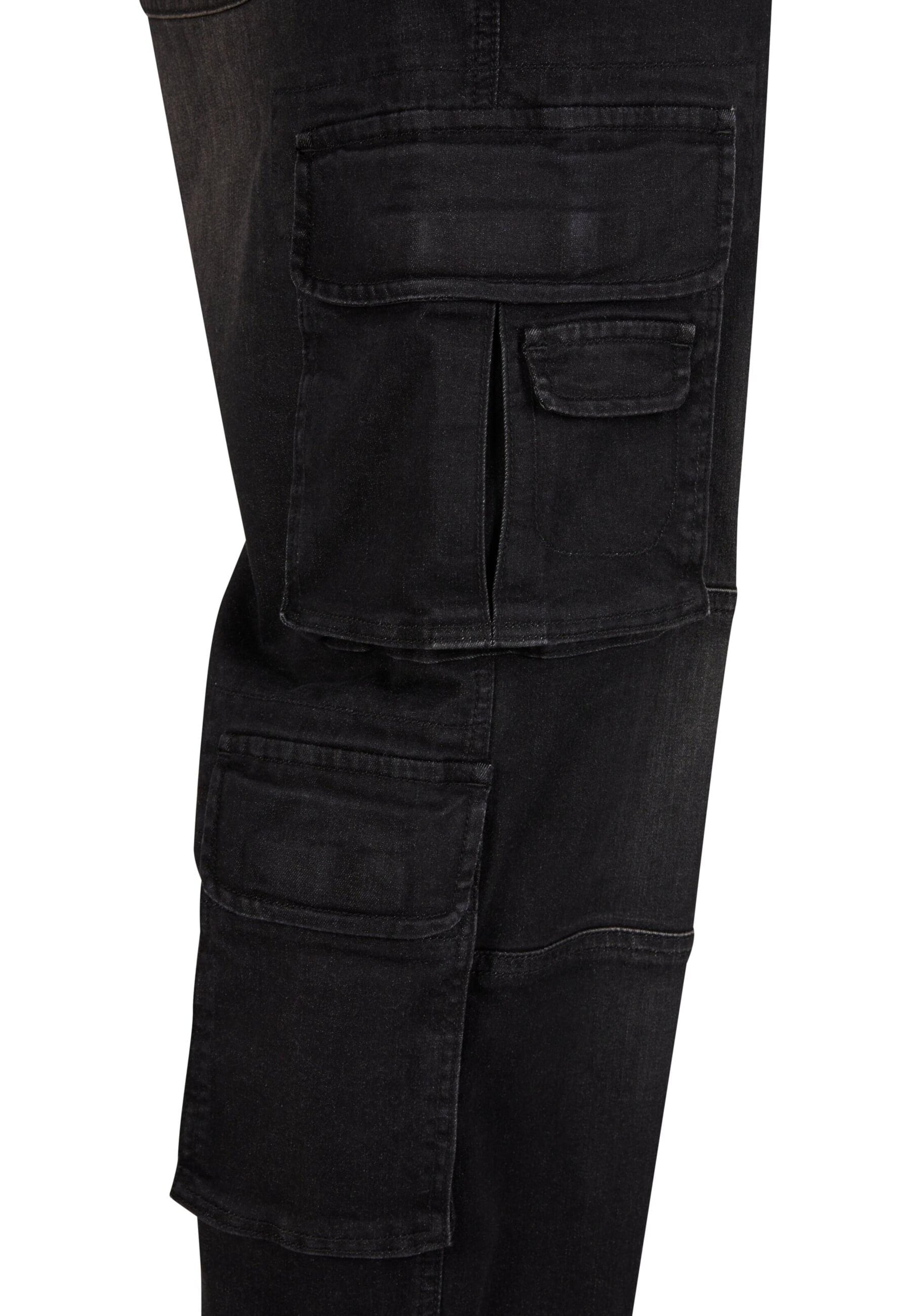 Brandit Regular Cargo trousers in Black