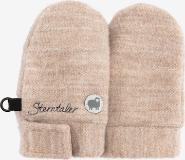 STERNTALER Gloves in Beige: front