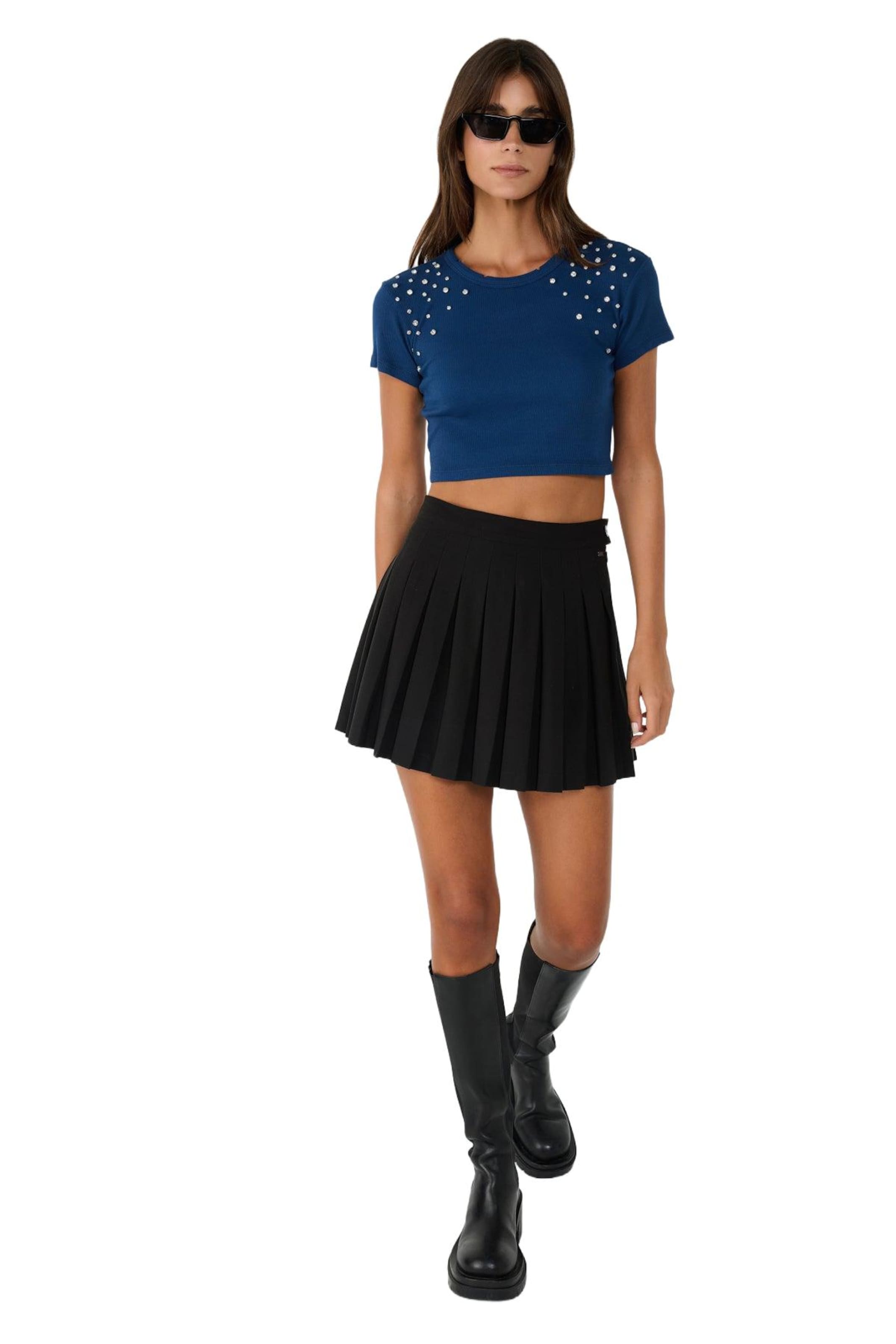 No Matter What Shirt in Blauw