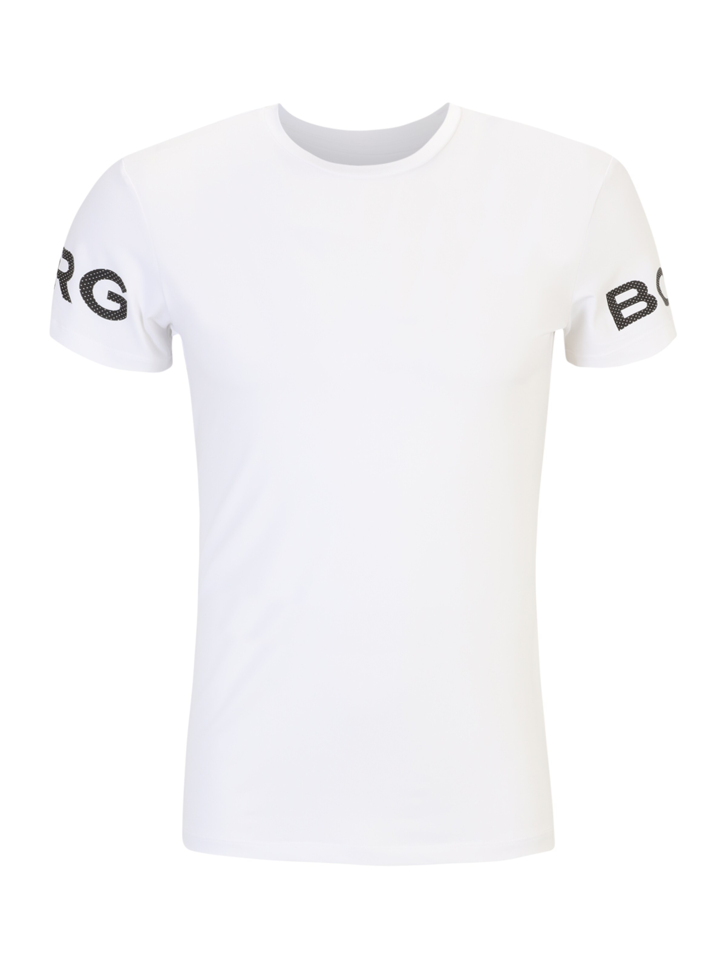 T-Shirt fonctionnel BJÖRN BORG en blanc : devant