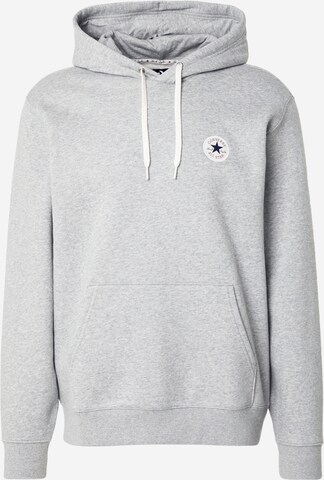 CONVERSE Sweatshirt 'CHUCK' in Grau: Vorderseite