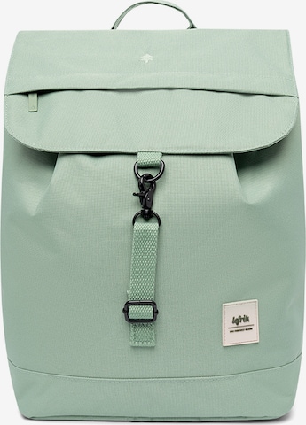 Lefrik Rucksack 'Scout' in Grün: Vorderseite