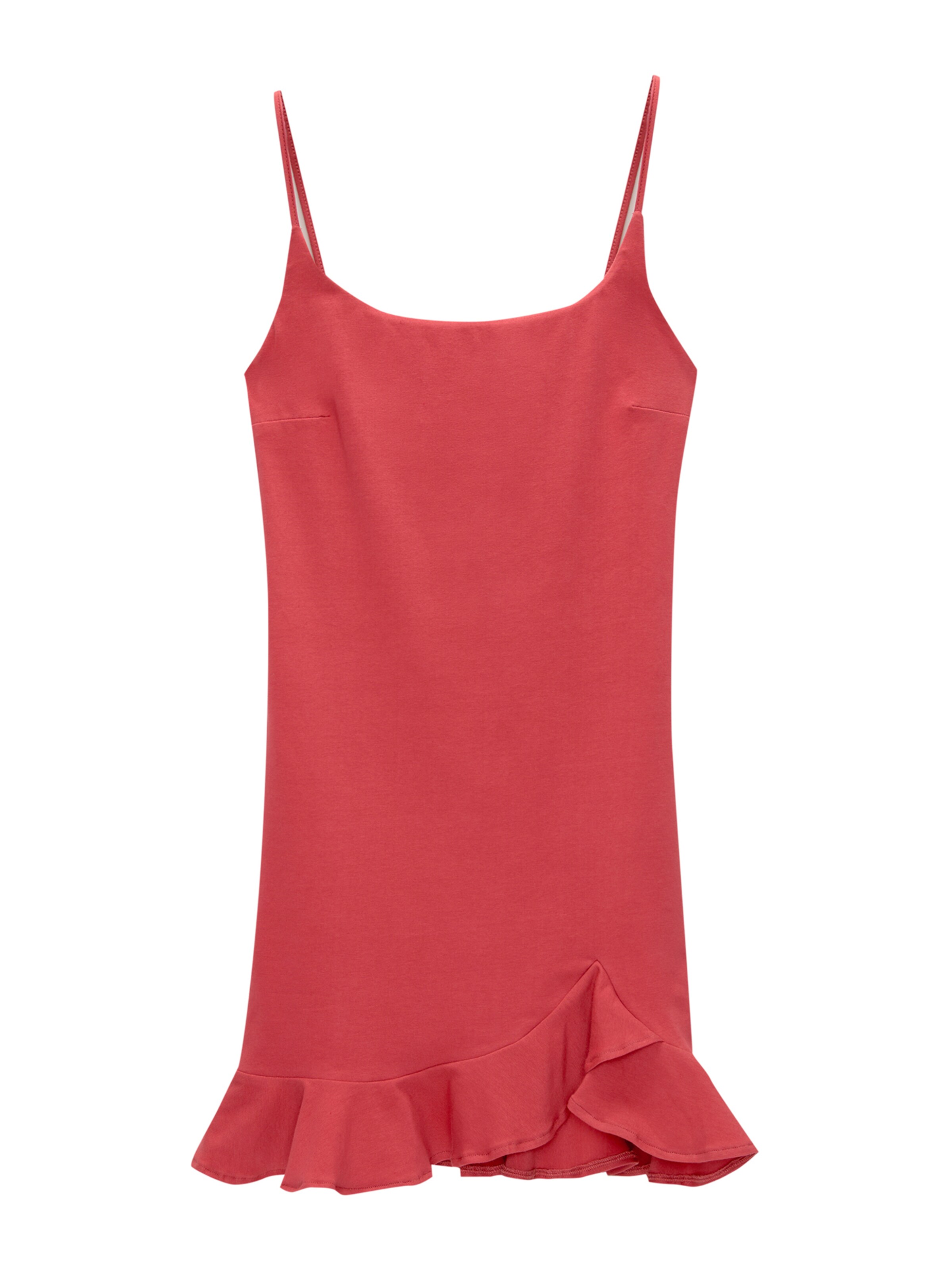 Pull&Bear Kleid in Rot: Vorderseite