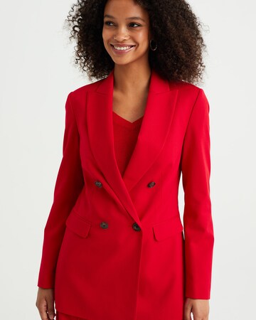 WE Fashion Blazer in Red: front