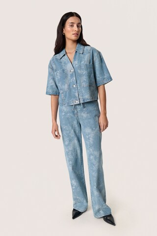 SOAKED IN LUXURY Blouse 'SLAltea' in Blue
