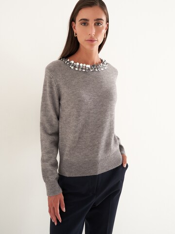 Pullover 'MARLIE' di Camomilla Italia in grigio: frontale