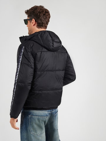 EA7 Emporio Armani Φθινοπωρινό και ανοιξιάτικο μπουφάν σε μαύρο