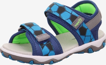 Chaussures ouvertes 'Mike 3.0' SUPERFIT en bleu : devant