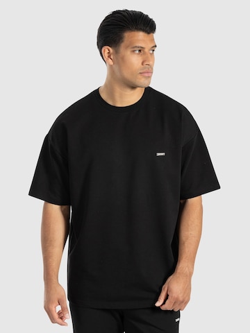 Smilodox Shirt ' Thiago ' in Zwart: voorkant