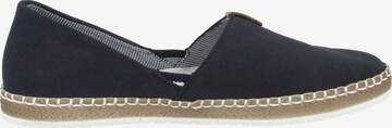 Rieker Espadrile | modra barva