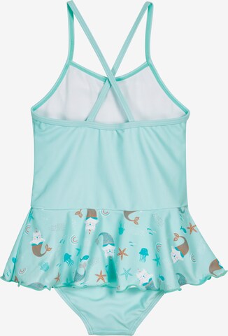 PLAYSHOES Swimsuit 'Einhornmeerkatze' in Blue