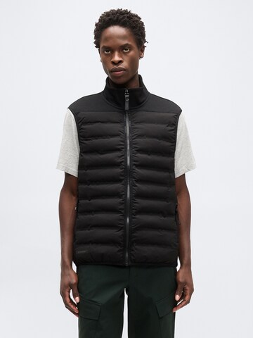 ICEPEAK Weste 'ALTAN' in Schwarz: Vorderseite