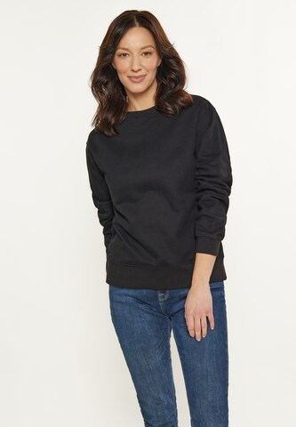 Sweat-shirt usha BLUE LABEL en noir : devant