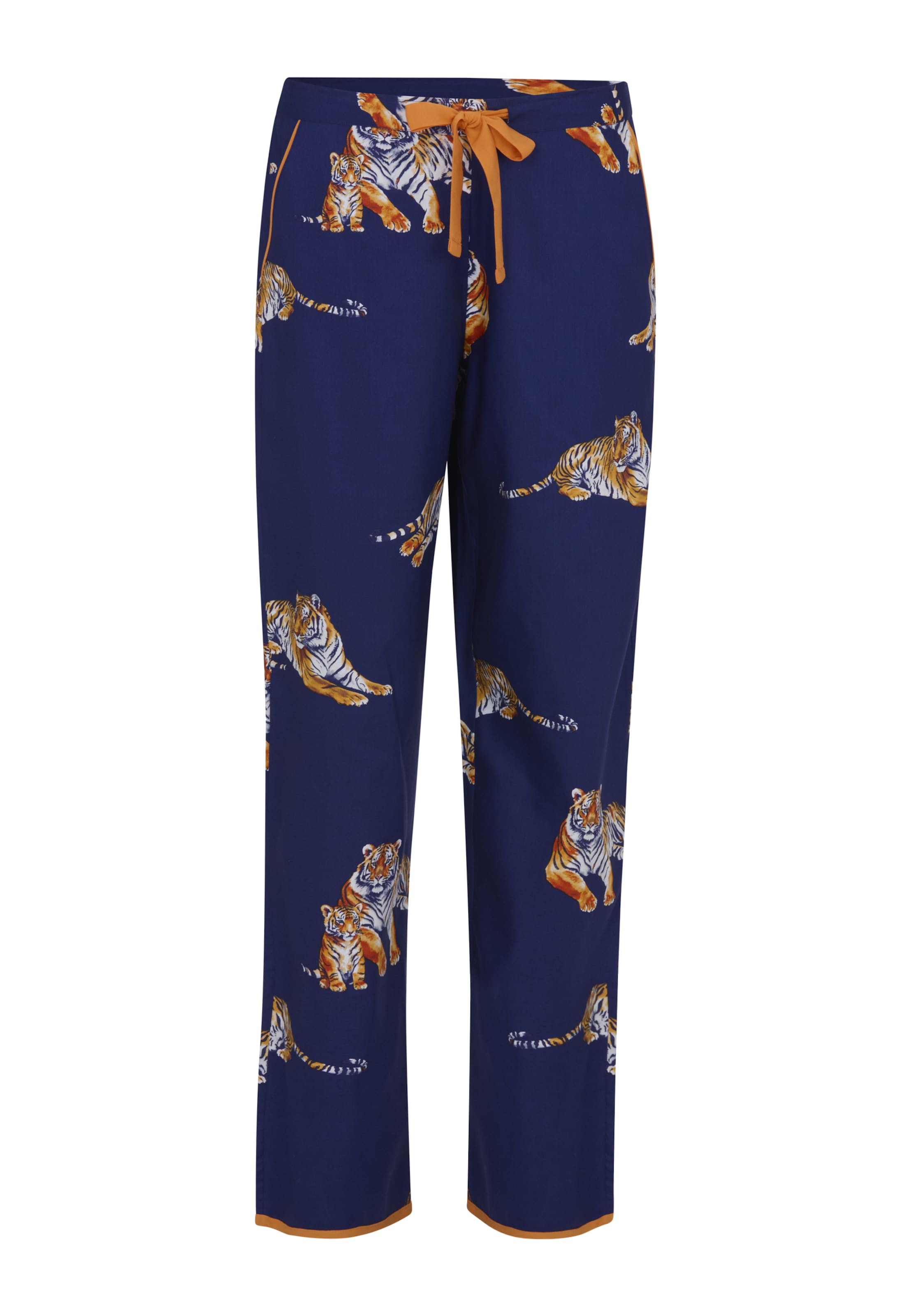 Cyberjammies Pajama pants 'Indigo' in Marine blue / Orange / Black, Item view