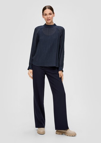s.Oliver BLACK LABEL Blouse in Blue