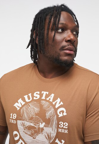 MUSTANG Shirt in Braun