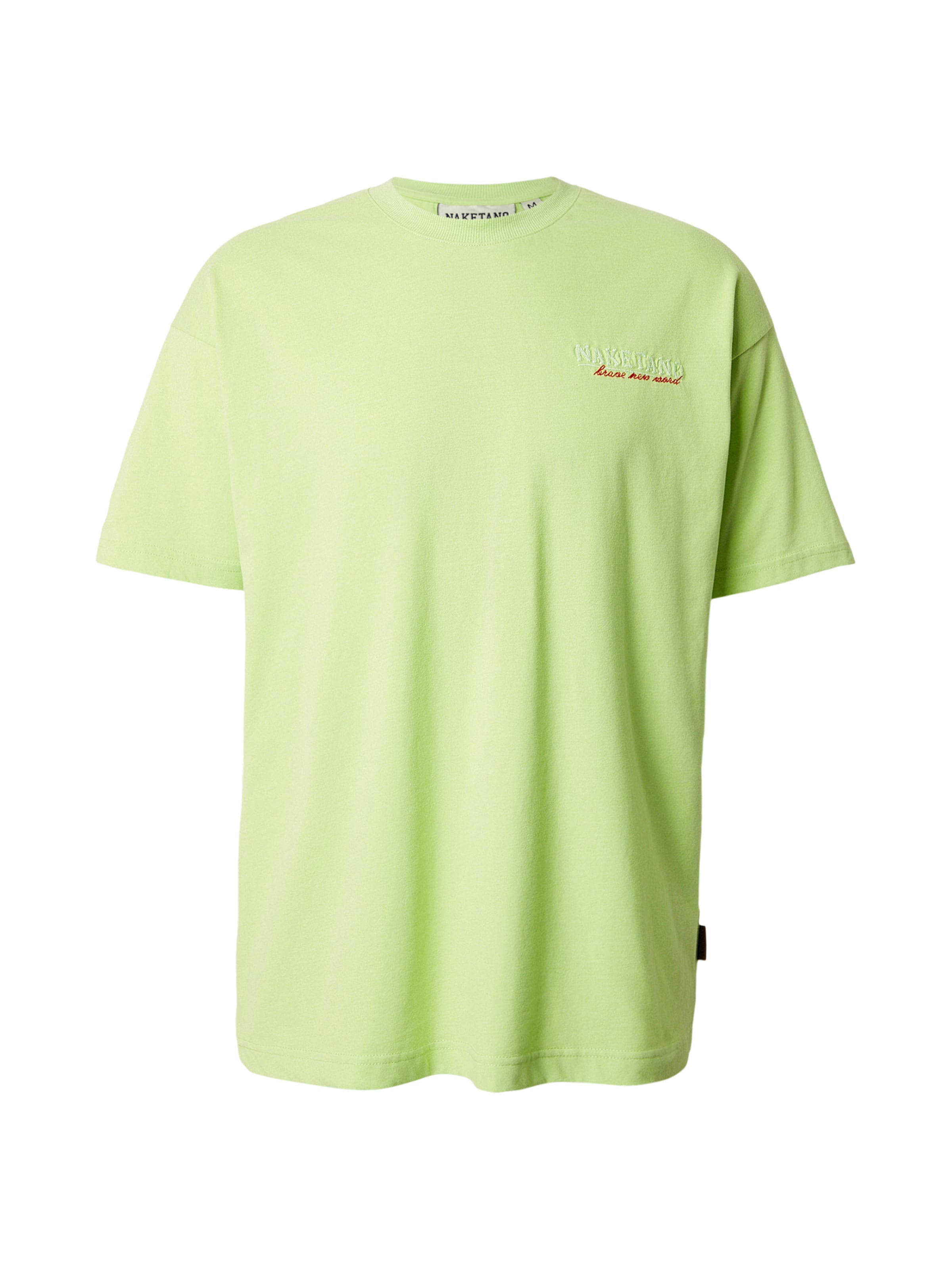 Tricou de la naketano pe verde: față