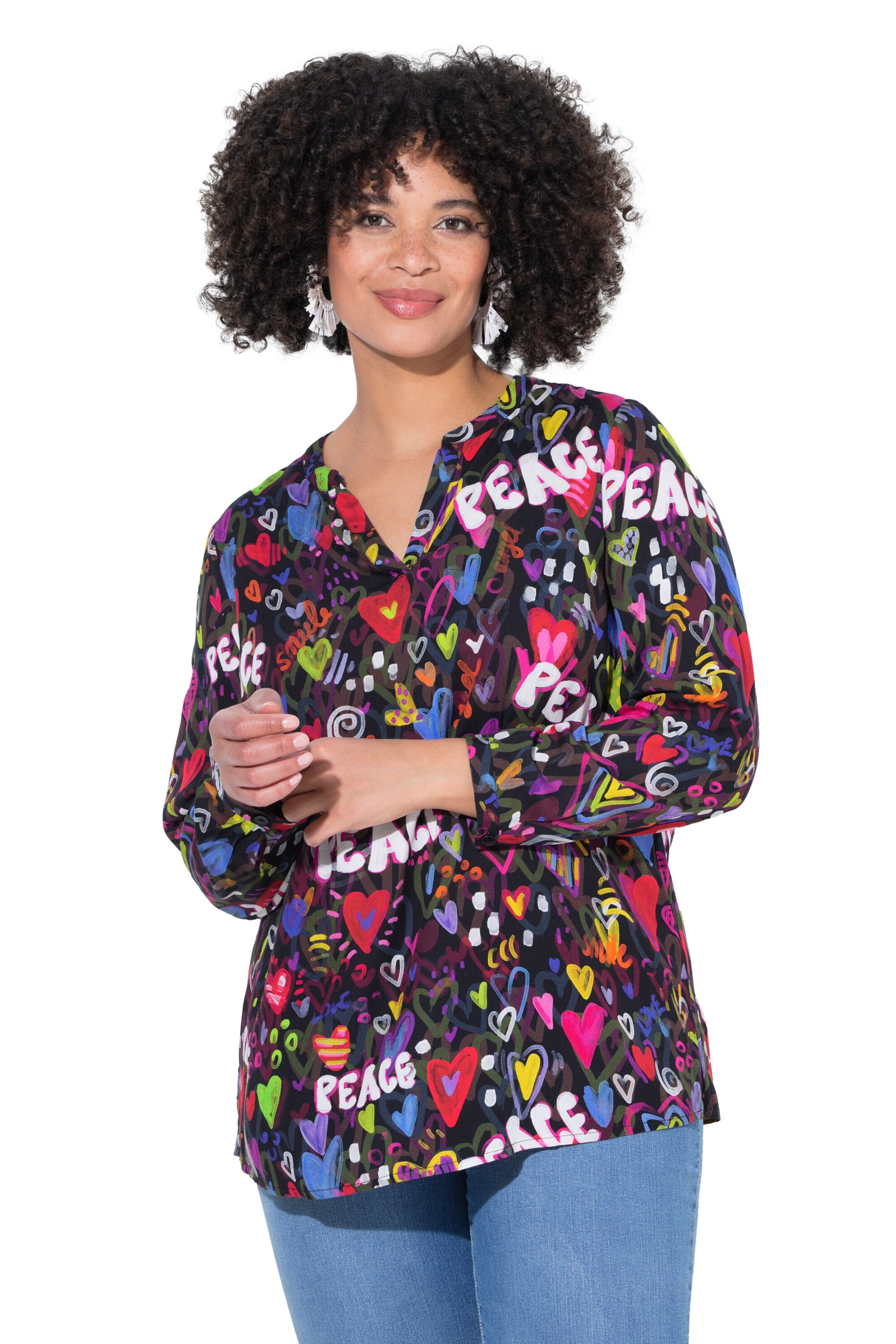 Angel of Style Tunic in Mixed colours: front