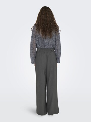ONLY Wide Leg Hose 'ONLSvea' in Grau