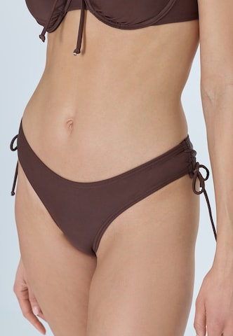 LSCN by LASCANA Bikini hlačke | rjava barva: sprednja stran