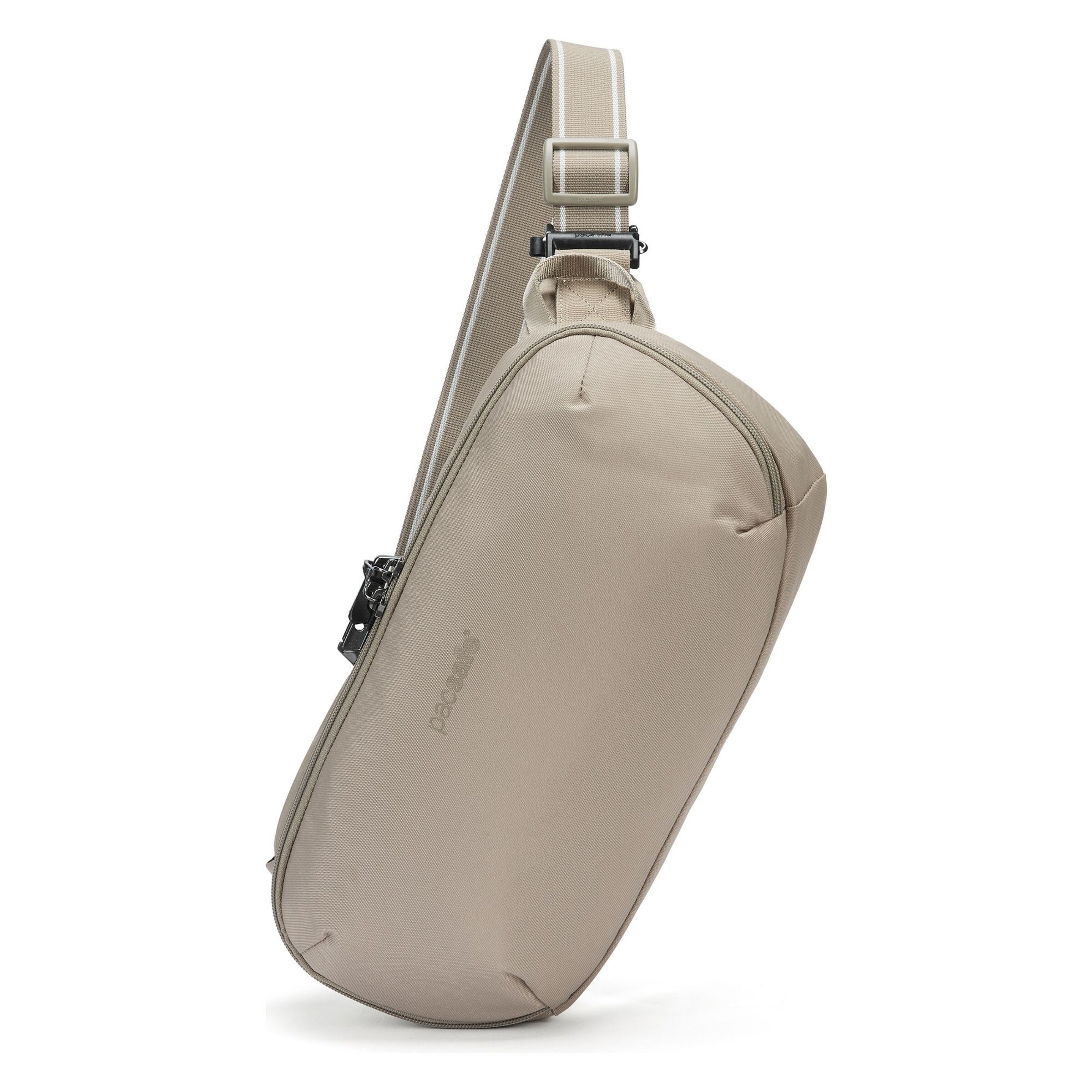 Marsupio 'Metrosafe X' di Pacsafe in beige: frontale