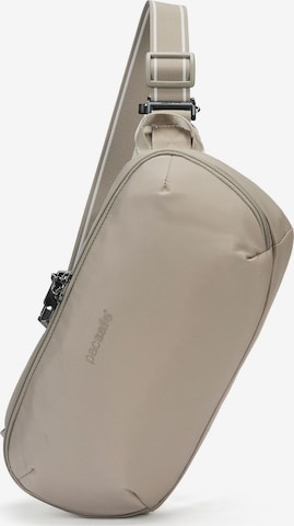 Marsupio 'Metrosafe X' di Pacsafe in beige: frontale