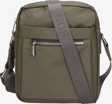 Northampton Polo Club Crossbody Bag in Green: front