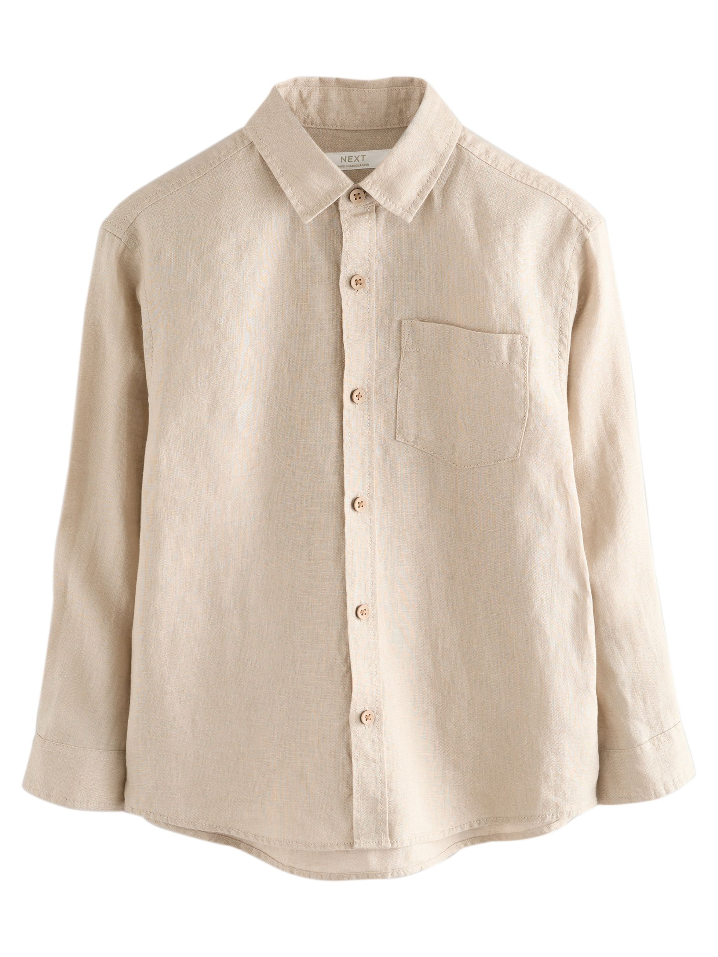 Next Regular fit Skjorta i beige: framsida