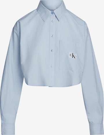 Calvin Klein Jeans Shirt in Blauw: voorkant