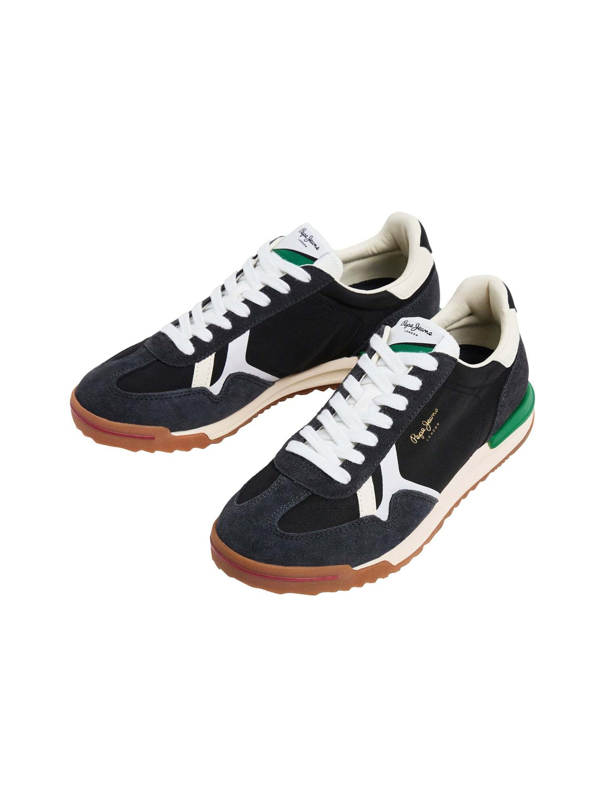 Sneaker bassa 'Marvin Road' di Pepe Jeans in nero