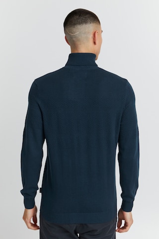 BLEND Rollkragenpullover in Blau